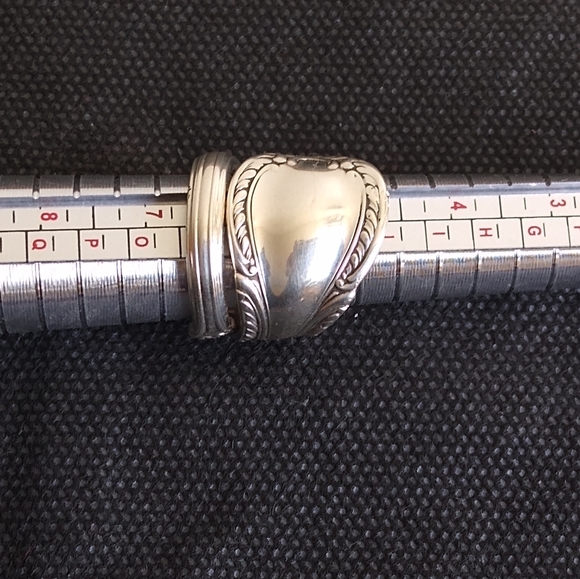 Vtg Fine Arts Southern Colonial Sterling Spoon Rng - Picture 7 of 8